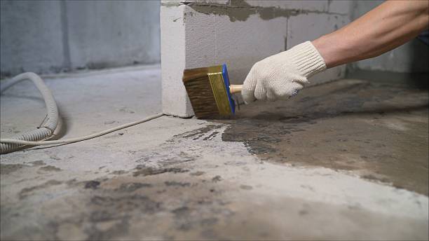 SJ Waterproofing Pros Waterproofing coverage map for Midland, MI and surrounding area